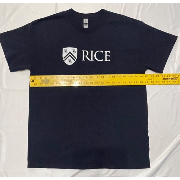 University of Rice Owls NCAA Cotton Graphic Tee T-Shirt - Sizes -Large - Picture 4 of 7